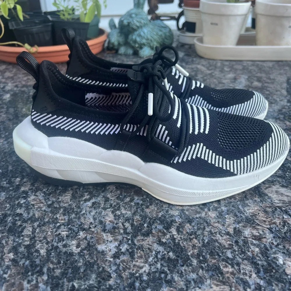 Sorel Kinetic RNEGD Float Shoes Sneakers Womens 8,5 Black Lace Up Walking Hike - Picture 6 of 12